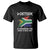 Funny Voetsek Is Afrikaans For Have A Nice Day T Shirt Vintage Saffa Flag