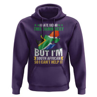 I Hate Being This Damn Sexy But I'm South African So I can't Help It Hoodie Saffa Flag