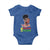 Education Is Freedom Baby Onesie Black History Month Teacher Melanin Black Girl