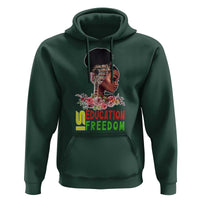 Education Is Freedom Hoodie Black History Month Teacher Melanin Black Girl