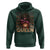 African American Pride Hoodie Melanin Queen Afro Messy Bun