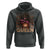 African American Pride Hoodie Melanin Queen Afro Messy Bun