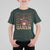 African American Pride T Shirt For Kid Melanin Queen Afro Messy Bun
