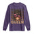 African American Pride Long Sleeve Shirt Melanin Queen Afro Messy Bun