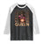 African American Pride Raglan Shirt Melanin Queen Afro Messy Bun