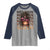 African American Pride Raglan Shirt Melanin Queen Afro Messy Bun