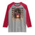 African American Pride Raglan Shirt Melanin Queen Afro Messy Bun