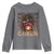 African American Pride Youth Sweatshirt Melanin Queen Afro Messy Bun