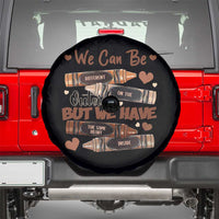 African American Teacher Spare Tire Cover We Can Be Different On The Outside But We Have The Same Heart Inside Melanin Crayons