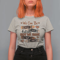African American Teacher T Shirt For Women We Can Be Different On The Outside But We Have The Same Heart Inside Melanin Crayons
