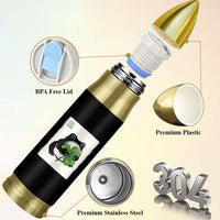 Funny Grumpy Frog Japanese St Patricks Day Bullet Tumbler