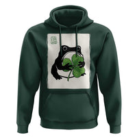 Funny Grumpy Frog Japanese St Patricks Day Hoodie