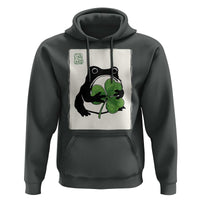 Funny Grumpy Frog Japanese St Patricks Day Hoodie
