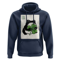 Funny Grumpy Frog Japanese St Patricks Day Hoodie