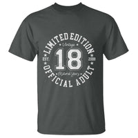 Funny 18th Birthday T Shirt Est 2008 Limited Edition Official Adult
