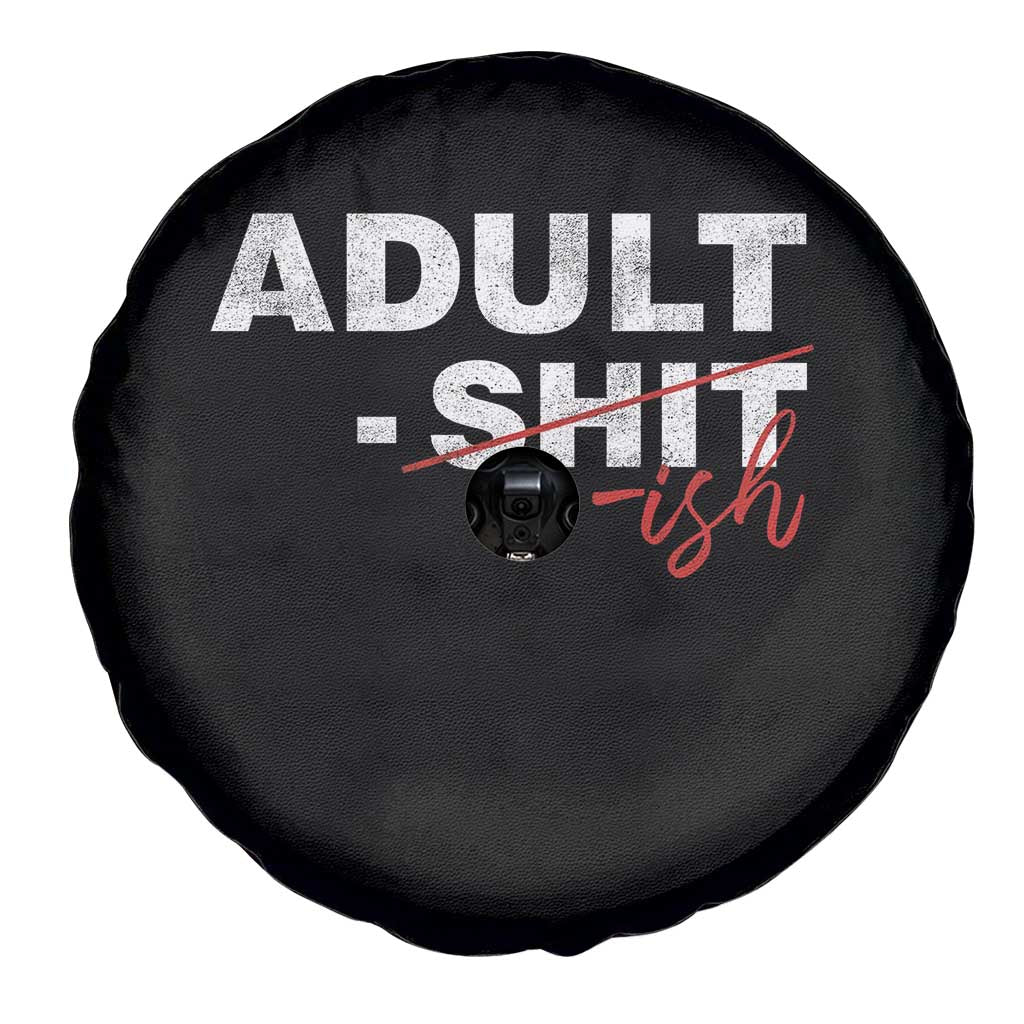 Funny Adultish 18th Birthday Spare Tire Cover Adult Shit 18 Years Old Joke