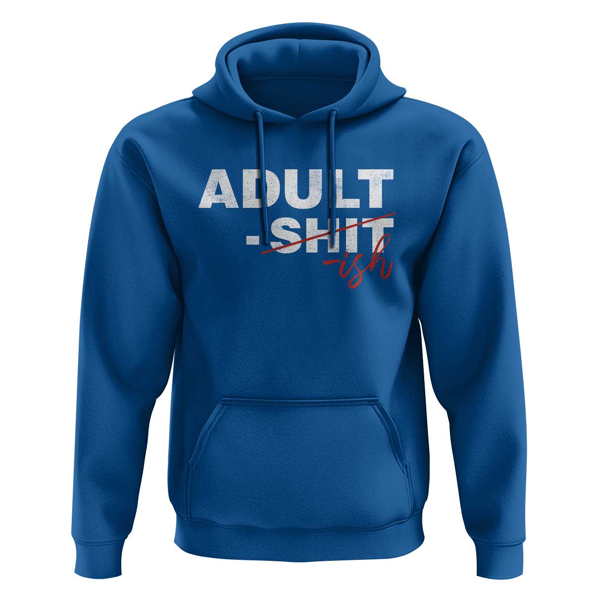 Funny Adultish 18th Birthday Hoodie Adult Shit 18 Years Old Joke