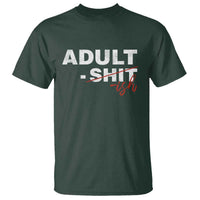 Funny Adultish 18th Birthday T Shirt Adult Shit 18 Years Old Joke
