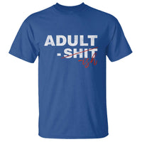 Funny Adultish 18th Birthday T Shirt Adult Shit 18 Years Old Joke