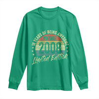 Funny 18th Birthday Long Sleeve Shirt 18 Years Old Gifts Vintage 2008 Limited Edition