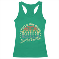 Funny 18th Birthday Racerback Tank Top 18 Years Old Gifts Vintage 2008 Limited Edition
