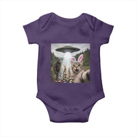 Funny Cat Selfie with Easter Bunny Bigfoot UFO Baby Onesie