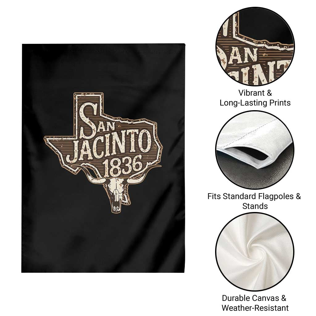 Battle of San Jacinto 1836 Texas History Independence Day Garden Flag