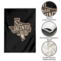 Battle of San Jacinto 1836 Texas History Independence Day Garden Flag