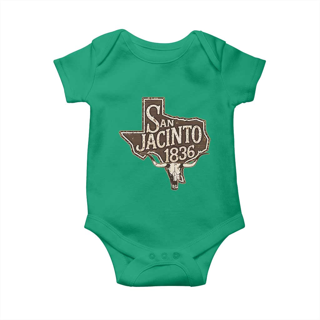 Battle of San Jacinto 1836 Texas History Independence Day Baby Onesie
