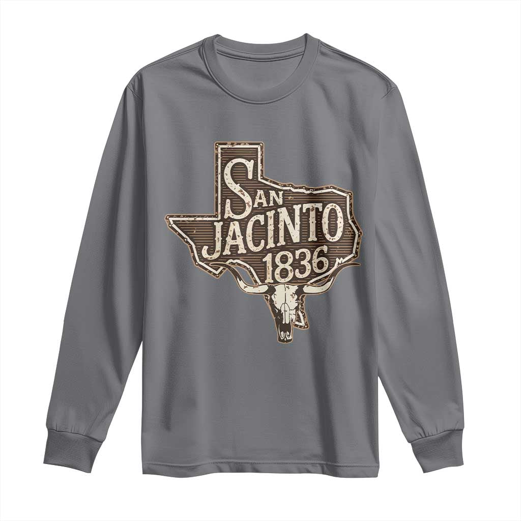 Battle of San Jacinto 1836 Texas History Independence Day Long Sleeve Shirt