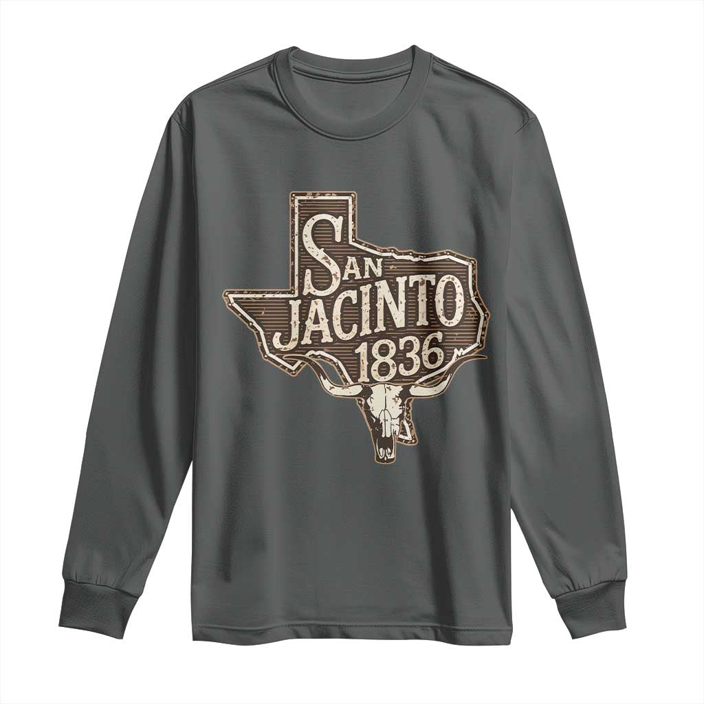 Battle of San Jacinto 1836 Texas History Independence Day Long Sleeve Shirt