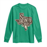 Battle of San Jacinto 1836 Texas History Independence Day Long Sleeve Shirt