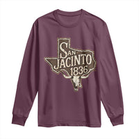Battle of San Jacinto 1836 Texas History Independence Day Long Sleeve Shirt