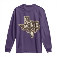 Battle of San Jacinto 1836 Texas History Independence Day Long Sleeve Shirt