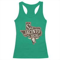 Battle of San Jacinto 1836 Texas History Independence Day Racerback Tank Top