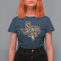 Battle of San Jacinto 1836 Texas History Independence Day T Shirt For Women