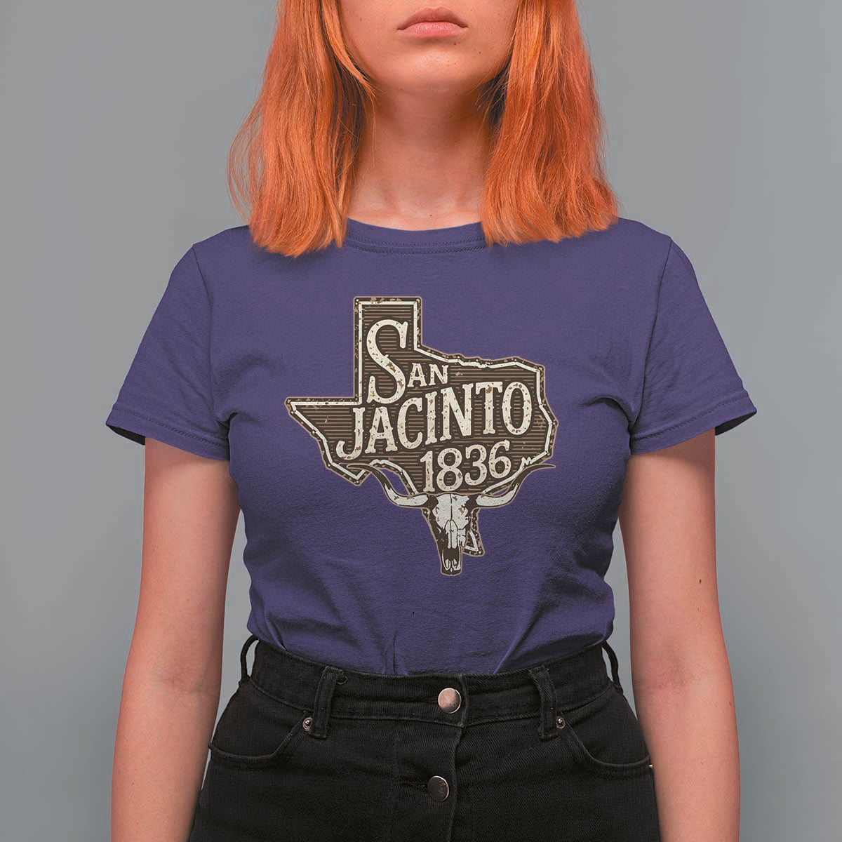 Battle of San Jacinto 1836 Texas History Independence Day T Shirt For Women