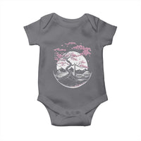 Washington DC Cherry Blossoms Monuments Memorials Japanese Style Baby Onesie
