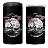 Washington DC Cherry Blossoms Monuments Memorials Japanese Style 4 in 1 Can Cooler Tumbler
