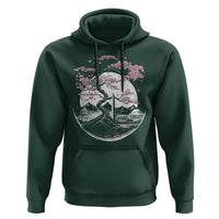 Washington DC Cherry Blossoms Monuments Memorials Japanese Style Hoodie