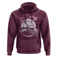 Washington DC Cherry Blossoms Monuments Memorials Japanese Style Hoodie