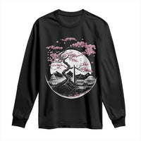 Washington DC Cherry Blossoms Monuments Memorials Japanese Style Long Sleeve Shirt
