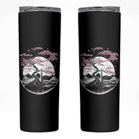 Washington DC Cherry Blossoms Monuments Memorials Japanese Style Skinny Tumbler