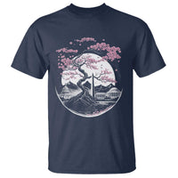 Washington DC Cherry Blossoms Monuments Memorials Japanese Style T Shirt