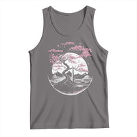 Washington DC Cherry Blossoms Monuments Memorials Japanese Style Tank Top