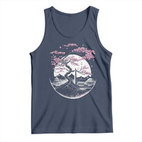Washington DC Cherry Blossoms Monuments Memorials Japanese Style Tank Top