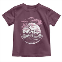 Washington DC Cherry Blossoms Monuments Memorials Japanese Style Toddler T Shirt