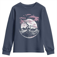 Washington DC Cherry Blossoms Monuments Memorials Japanese Style Youth Sweatshirt