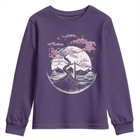 Washington DC Cherry Blossoms Monuments Memorials Japanese Style Youth Sweatshirt