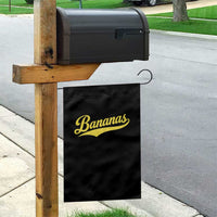 Bananas Retro Throwback Baseball Sport Lover Garden Flag